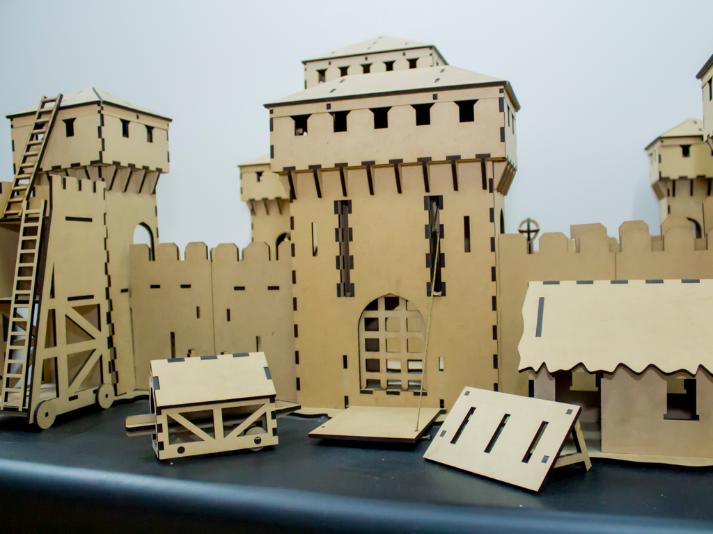 maquetas mdf corte laser